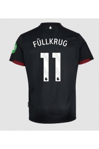 Fotbalové Dres West Ham United Niclas Fullkrug #11 Venkovní Oblečení 2024-25 Krátký Rukáv